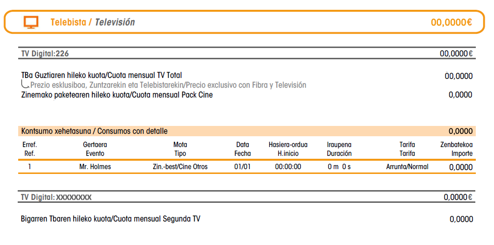 Factura TV