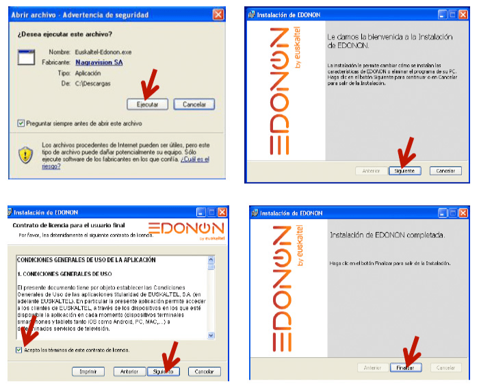 install edonon