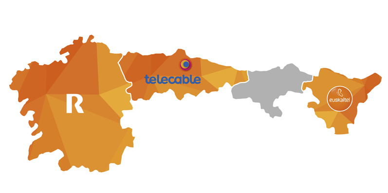 Euskaltel Taldearen mapa