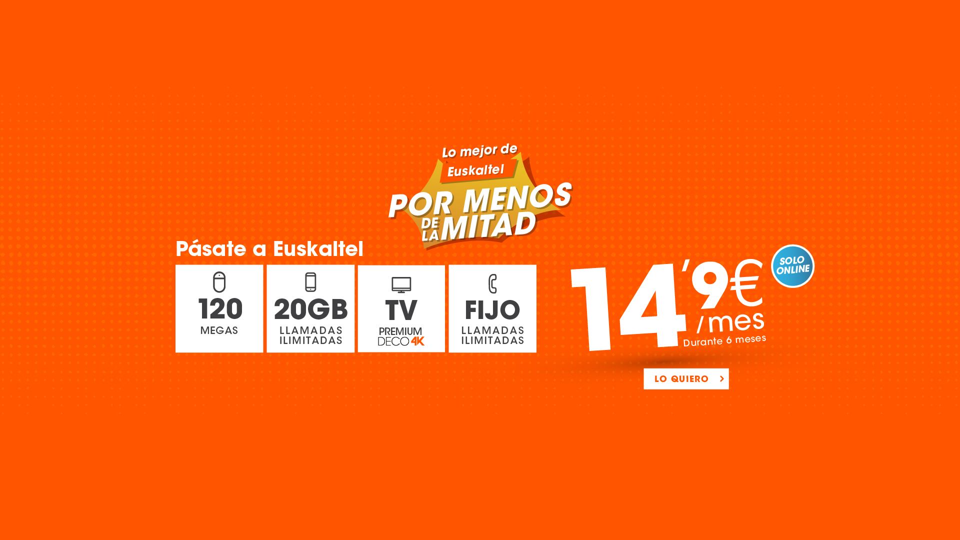   Telefonía fija, internet, TV digital y móvil | Euskaltel Particulares 